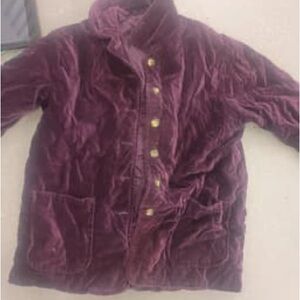 Style & Co. Kids Velvet Puffer Jacket - Deep Purple